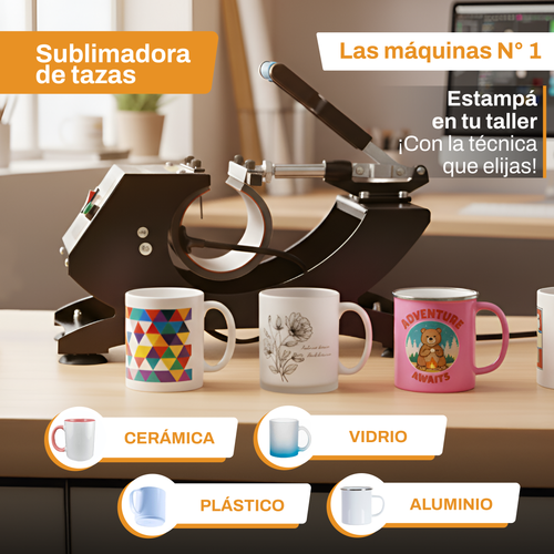 Sublimadora de Tazas 4en1 CS