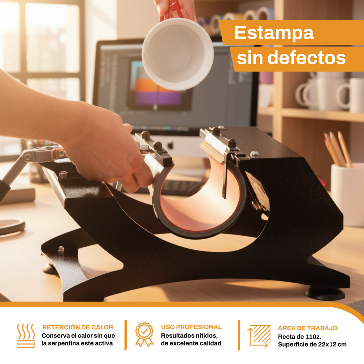 Sublimadora de Tazas 4en1 CS