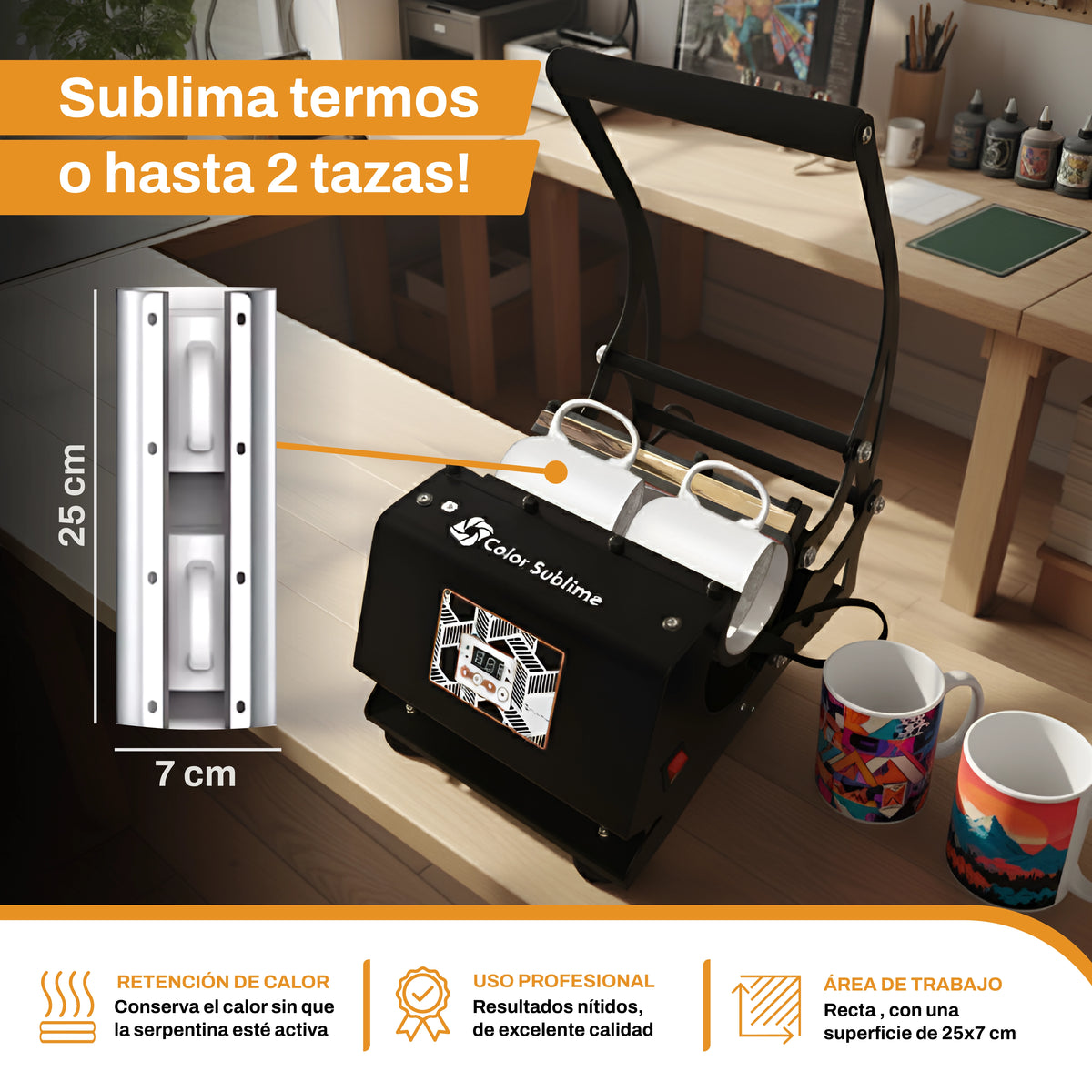 Sublimadora de Termos CS