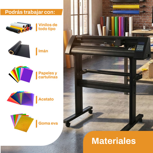 Plotter de corte 60cm semiautomático