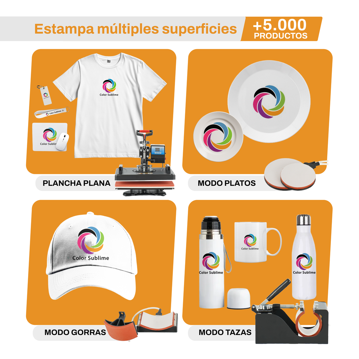 Sublimadora Multifuncion 5en1 INK