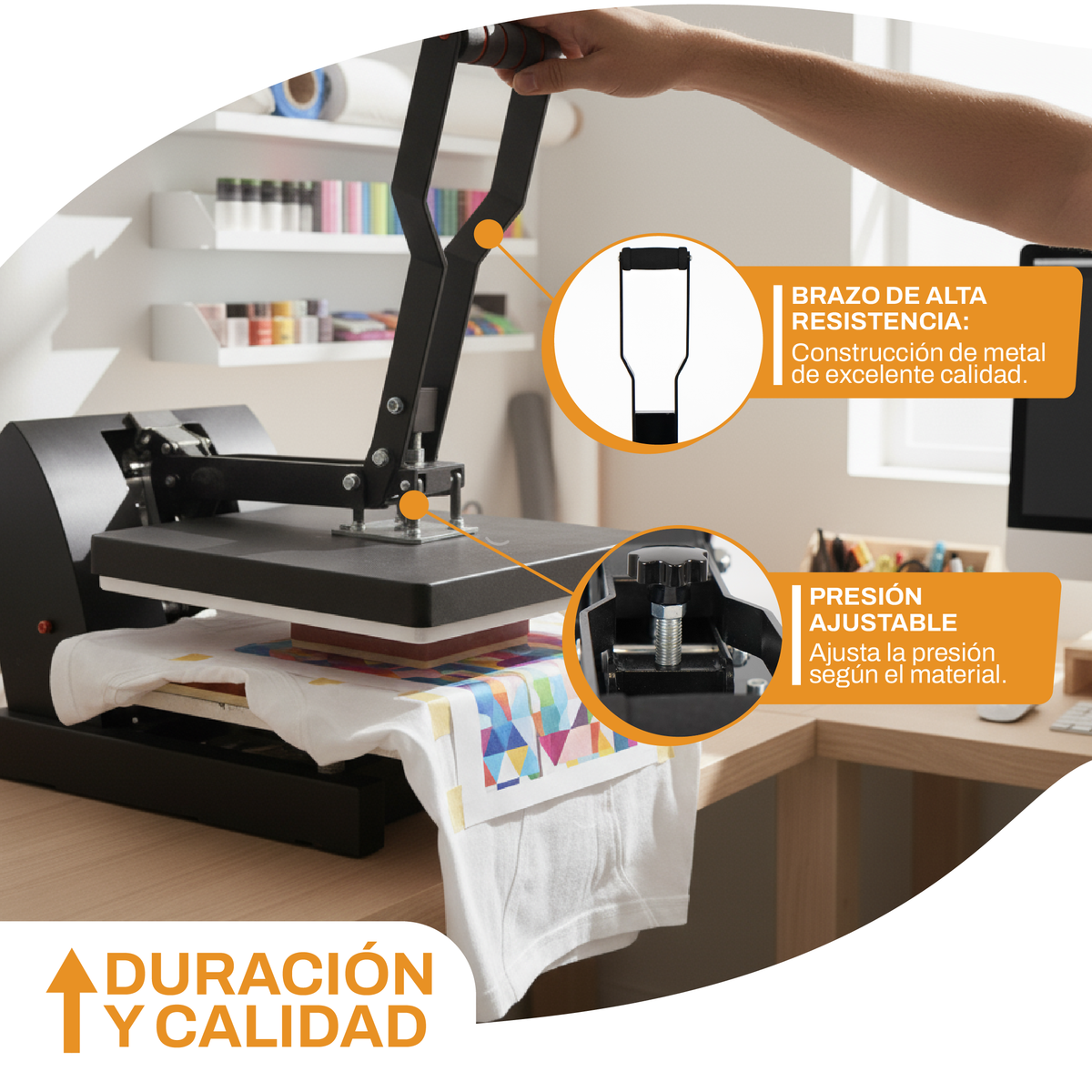 Sublimadora Plana 38x38 CSL