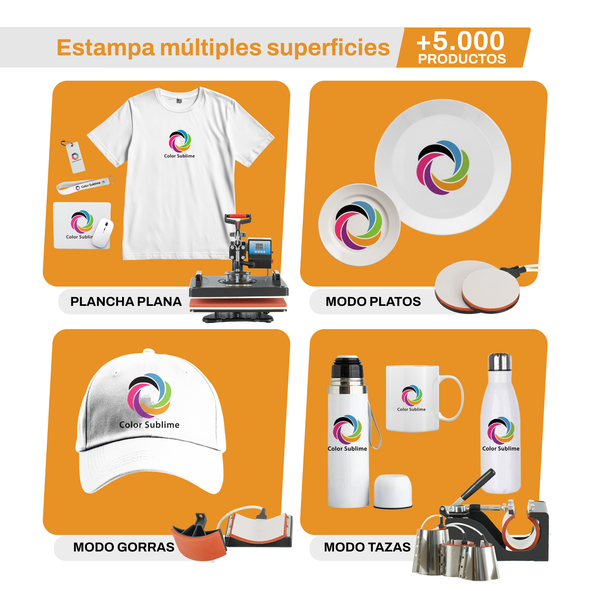 Sublimadora Multifuncion 8en1 INK